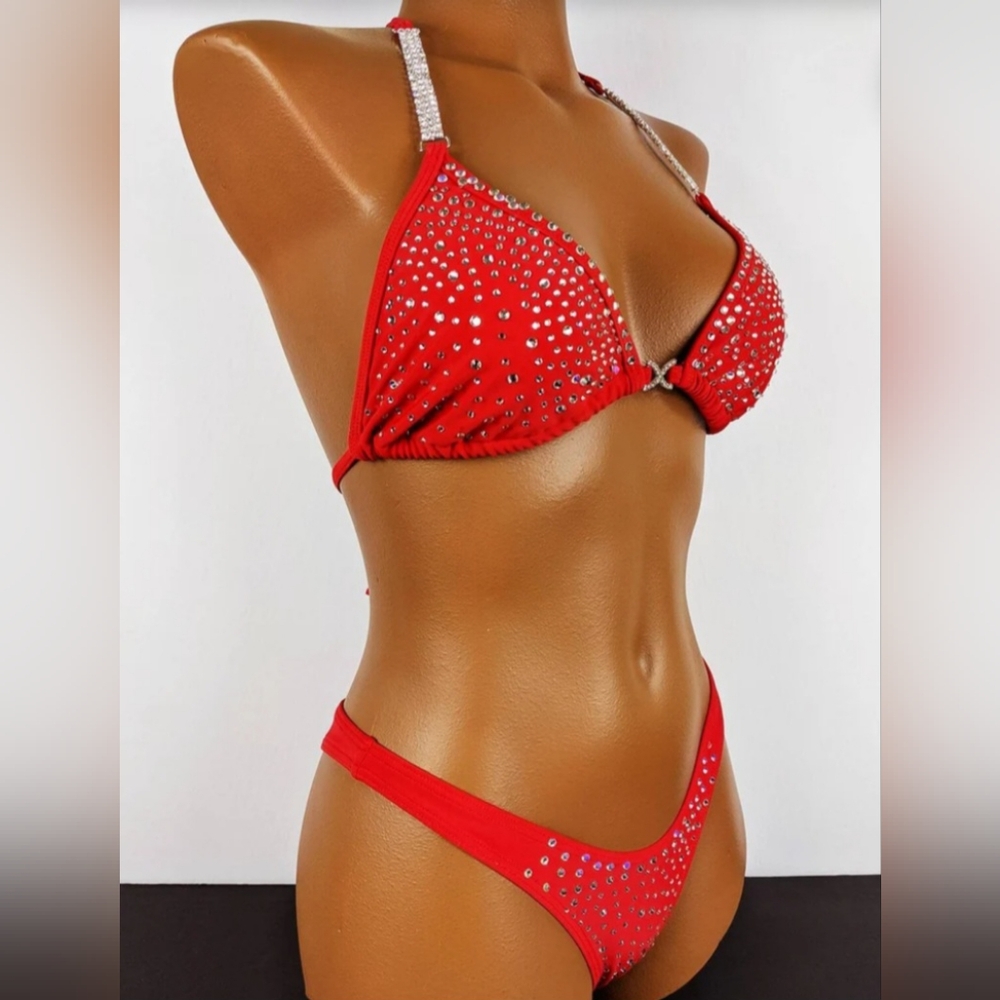 Womens wellness division bikini suit